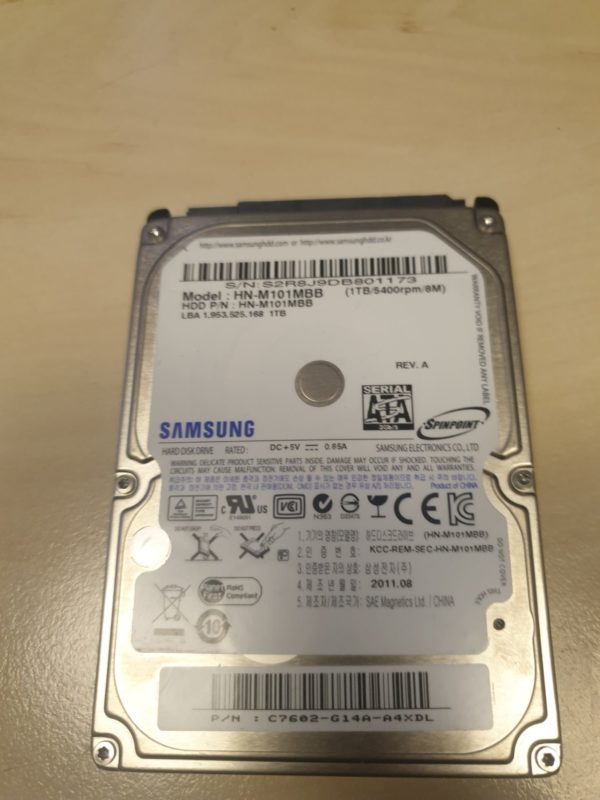 Samsung 1TB HDD