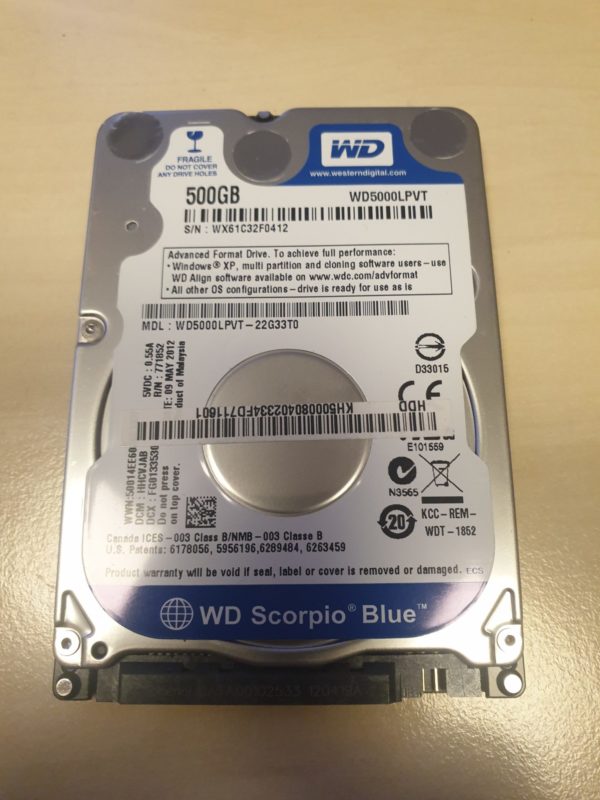 WD 500GB